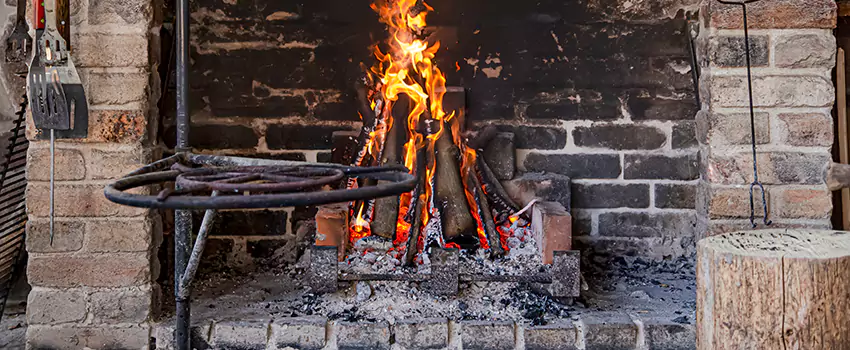 Cracked Electric Fireplace Bricks Repair Services in Granite Bay, CA
