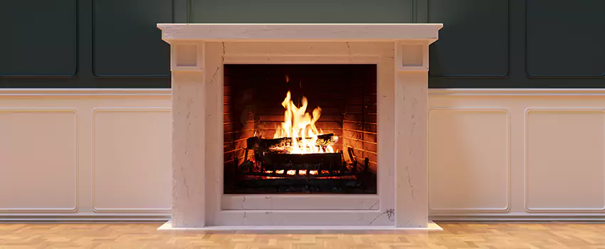 Open Flame Wood-Burning Fireplace Installation Services in Granite Bay, California