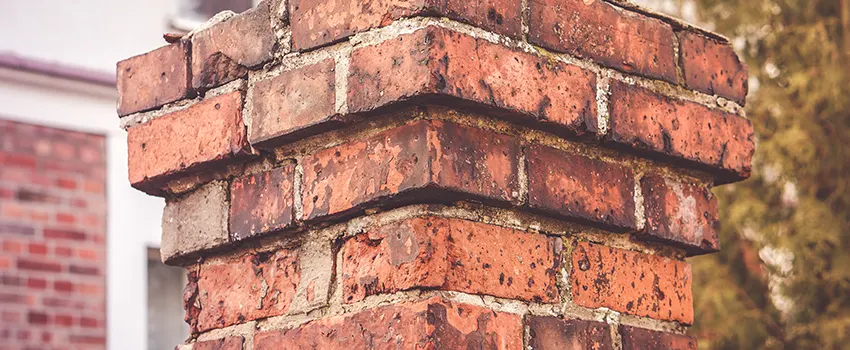 Cracked Chimney Bricks Repair Cost in Granite Bay, California