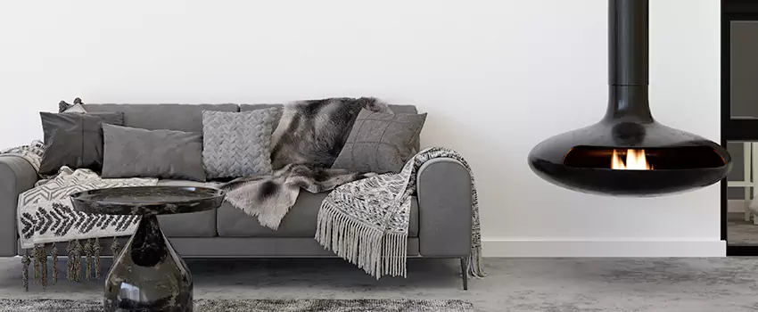 Circular Hanging Fireplace Installation Services in Granite Bay, CA