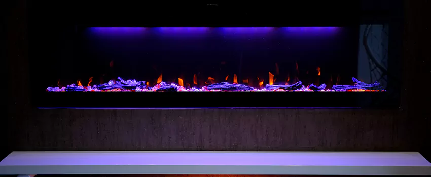 Dynamic Flame Color Fireplace Installation in Granite Bay, CA